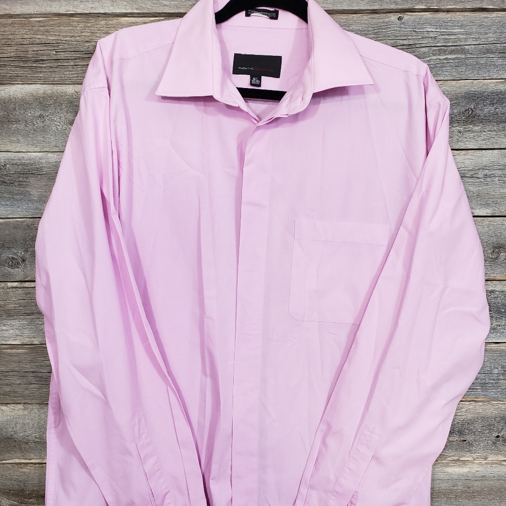 Fubu The Collection Button Front Mens Shirt